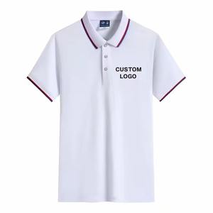 Algodón de Primera Calidad de Secado Rápido para Camisetas Polo, Logotipo y Color Personalizados, Transpirable, Patrón Sólido, Lona Lisa Teñida al por Mayor - Product Image 6