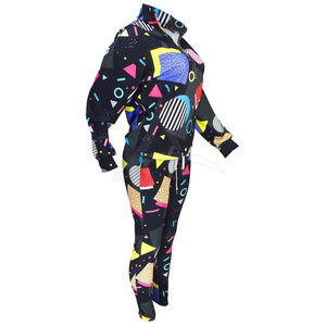 Survêtement décontracté pour femmes à logo personnalisé, vente chaude, deux pièces, écologique, respirant, polyester/coton, vêtements d'hiver - Product Image 3