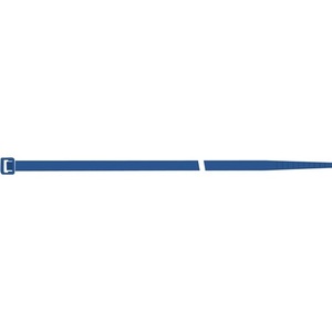 SAPISELCO <b>Cable</b> Ties 280mm Length 4.5mm Width Polyamide 6.6 Blue 100pcs/<b>Bag</b> - Product Image 1