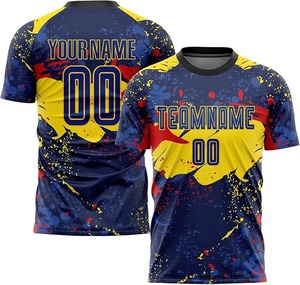 Short en jersey de football unisexe, respirant, anti-UV, à séchage rapide, dernier style d'équipe, uniforme, technique de sublimation, OEM - Product Image 2