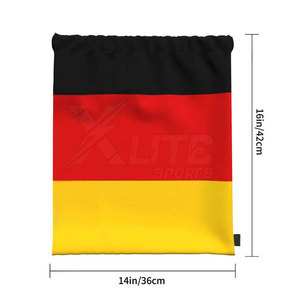 <b>Drawstring</b> Gym <b>Bag</b> with Foldable Design Polyester Lining <b>Waterproof</b> & Large Capacity for Sports and School Use - Product Image 6