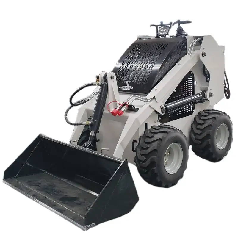 Hot Selling With Various Assistive Equipment Skid Steer Loader Free Shipping Mini Skid Steer Diesel Crawler Loader