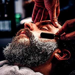 Navajas de Afeitar Rectas para Barbería Más Vendidas, Acero Inoxidable de Alta Calidad, Productos Profesionales para Afeitar Hombres - Product Image 2