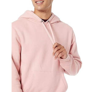 Vente en gros de sweatshirts à capuche personnalisés pour hommes en coton vierge avec impression de logo unisexe sweats à capuche pour hommes avec broderie surdimensionnée - Product Image 5