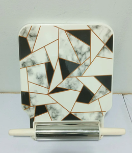 Rouleau à pâtisserie personnalisé Chakla Belan - Marbre/Bois/Métal, design personnalisable pour les outils de pâtisserie, usage domestique et commercial - Product Image 5