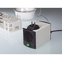 Pompe à vide/compresseur à membrane Airjet Mini de Burkle GmbH, modèle 5625-2000, refroidie par air, pour l'élimination des gaz industriels et de laboratoire