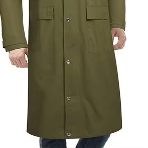 Best Sell Reflective <b>Denim</b> <b>Jacket</b> <b>Men</b> Rainproof Motorcycle Waterproof with Hat Unisex Canvas Breathable Quick Dry - Product Image 3