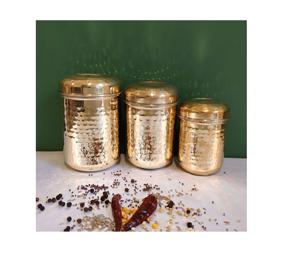 Recipiente Moderno de Acero Inoxidable de Calidad de Exportación con Conservación de Frescura para Almacenamiento de Especias en la Cocina - Product Image 3