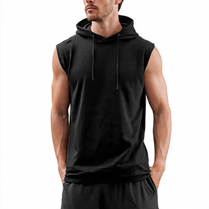Camisetas sin Mangas con Capucha para Fisicoculturismo, Camisetas Deportivas para Hombre, Ropa de Fitness, Camiseta sin Mangas con Capucha para Correr, Ejercicio - Product Image 5