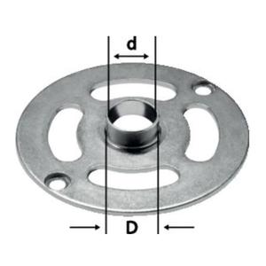 Anillo de copia para fresadora Festool KR-D 1/2 /OF 1010, compatible con modelos 900, 1000, 1010, R KF - Product Image 1