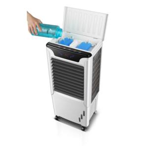 Refroidisseur d'air portable Capacité de 12L avec 3 réglages de vitesse réglables pour la télécommande de refroidissement d'été et la conception écologique - Product Image 5