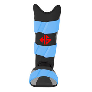 Protections de jambes de haute qualité pour l'entraînement au baseball, protège-tibias confortables avec double sangle et fermeture auto-agrippante, protège-jambes de baseball - Product Image 1