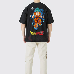 OEM Men Oversized T-<b>Shirt</b> Wholesale 100% Cotton 250GSM 180GSM Custom Screen Digital Print Luxury High Street Fashion Logo Tee - Product Image 1