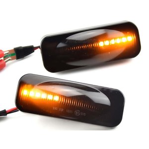 Kit indicatore di direzione laterale a LED dinamico obiettivo fumo Opel Omega B 09.2000-07.2003 OEM 09231167-auto e moto/luci e luci - Product Image 1