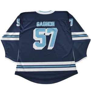 เสื้อเจอร์ซีย์เล่นฮ็อกกี้น้ำแข็งสำหรับผู้ใหญ่เสื้อเจอร์ซี่ผ้าโพลีเอสเตอร์ระบายอากาศเป็นมิตรกับสิ่งแวดล้อมผ้า100% สั่งพิมพ์ดิจิตอล - Product Image 5