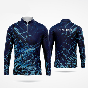 Camisa de Pesca de Manga Larga para Hombre, Protección UV Personalizada por Sublimación, UPF 50+, 100% Poliéster, Secado Rápido, Transpirable - Product Image 3