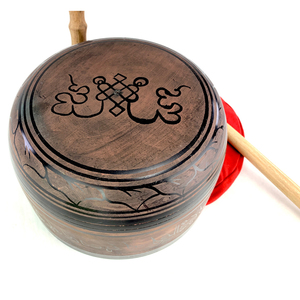 ชามเพลงสำหรับผู้ที่นับถือศาสนาพุทธการพักผ่อนการสวดอ้อนวอนทางศาสนาการวางการทำสมาธิโยคะดีไซน์ใหม่ล่าสุด - Product Image 6