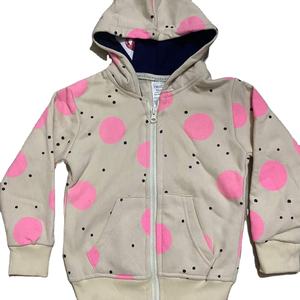 Ventes directes d'usine, sweat-shirt pour enfant, fille et garçon, impression et design personnalisés, 100% coton, fermeture éclair, 330 GSM, multicolores - Product Image 6