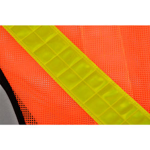 Chaleco de Seguridad Reflectante Ligero de Alta Calidad ANSI Clase 1, Diseño de Impresión Personalizada, Ropa de Trabajo Lavable, Soporte para Logotipo Personalizado - Product Image 4