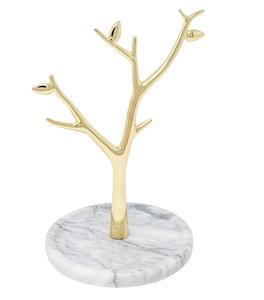 Factory Direct Supply Decorative Metal <b>Jewelry</b> Storage Stand With Marble stand For <b>Jewelry</b> <b>Display</b> and Decor . - Product Image 1