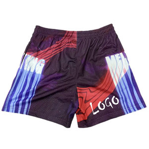 Pantalones Cortos Deportivos Unisex al Por Mayor, de Secado Rápido, Transpirables, para Correr, Entrenamiento, Doble Capa, 100% Poliéster - Product Image 1