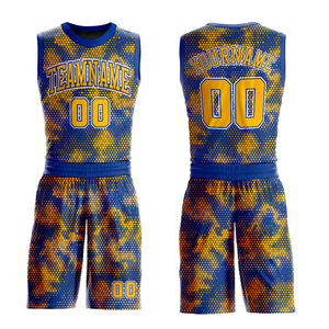 Séchage rapide de haute qualité Sublimation Basketball Teamwear Sports Style Unisexe Conception personnalisée Maille Tissu Uniformes - Product Image 4