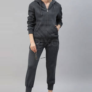 Vêtements d'hiver de qualité supérieure survêtement pour femmes deux pièces concevez votre propre survêtement à manches longues pour femmes - Product Image 4