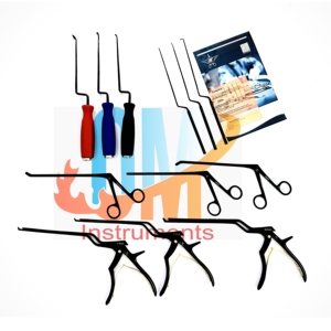 Conjunto de Instrumentos Básicos para Cirugía Ortopédica de Columna Lumbar Posterior Mínimamente Invasiva, Acero Inoxidable de Grado Médico, Reutilizables - Product Image 4