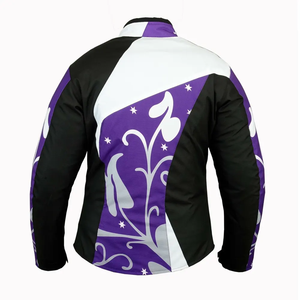 Veste de moto imperméable pour hommes pour la course Vêtements de protection coupe-vent en Cordura Techniques imprimées pour la moto - Product Image 4