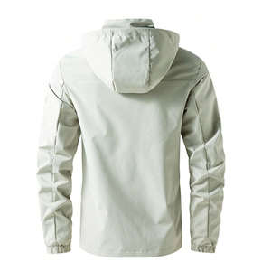 Nouveau 2025 Best-seller Service OEM Vestes de printemps Veste coupe-vent extérieure Veste de pluie légère et imperméable - Product Image 2