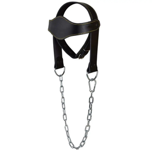 Arnés para la cabeza del cuello del entrenador de fuerza del gimnasio con anillos en D ejercicio levantamiento de pesas entrenamiento arnés de cuello - Product Image 3