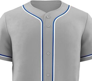 Ensemble d'uniformes de baseball inspirés des tenues d'équipe professionnelles, respirant, anti-UV, séchage rapide, tissu lisse, coupe athlétique, confort optimal - Product Image 4