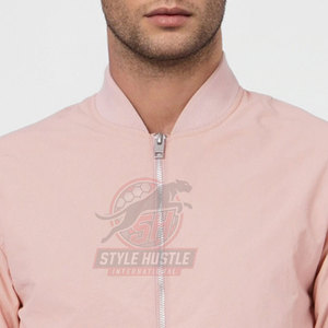 Veste d'hiver pour homme imperméable 100% polyester, vente en gros, nouveau design, logo personnalisé, veste bomber pour homme - Product Image 4