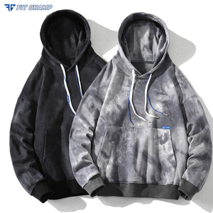 Sweat à capuche unisexe en molleton satiné de haute qualité pour homme, hiver, couleur unie, logo personnalisé, poches XL, vente en gros, service OEM, vierge - Product Image 2