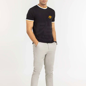 T-shirts d'été pour hommes en coton doux T-shirt personnalisable OEM pour hommes confortable à porter au quotidien - Product Image 5