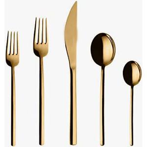 Elegante tenedor con acabado plateado, cuchara, cubiertos, hilo moderno, diseño anudado, mango, cuchillos y cuchara, tenedor, juego de cubiertos - Product Image 5