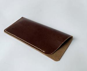 High Quality Genuine Leather Luxury <b>Glasses</b> Cover Soft Eyewear Holder <b>Case</b> <b>for</b> Daily Use Travel Office Durable Scratchproof - Product Image 6