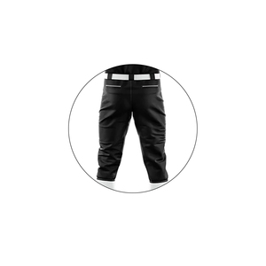 Uniforme de baseball noir et vert pour hommes, maillot à manches courtes avec ceinture blanche et chaussettes, vêtements en polyester anti-humidité pour adultes - Product Image 5