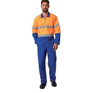 Nuevo Mono de Trabajo de Alta Visibilidad para Hombre 2026, Mono de Trabajo Reflectante de Alta Visibilidad, Uniforme de Seguridad, Proveedor de Marca Privada OEM - Product Image 1