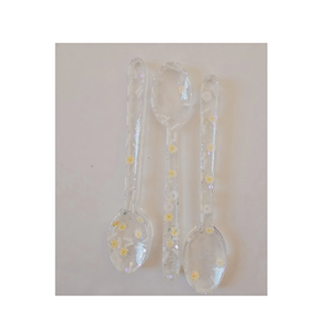 Cuchara de resina única color azul oscuro con esparcidor de cuchara pulido brillante para utensilios de cocina y restaurantes uso hecho a mano - Product Image 4