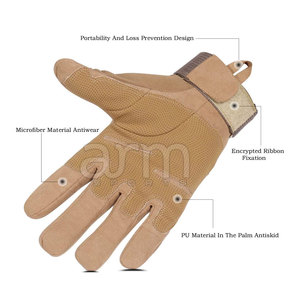 Gants en cuir sur mesure de haute qualité, logo personnalisé, gants tactiques robustes pour usage adulte - Product Image 6