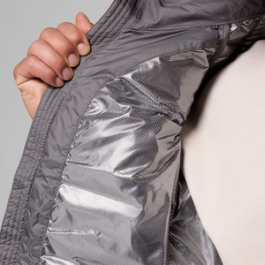 Custom Logo Casual Puffer <b>Jacket</b> for Men <b>Thick</b> Warm Outdoor Outwear Stand Collar Zipper for Autumn OEM Service Available - Product Image 4