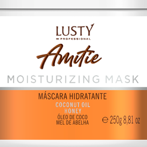 Crème réparatrice pour cheveux à l'huile de noix de coco restructurée Amitie Professional 250g pour tous types de cheveux - Product Image 4