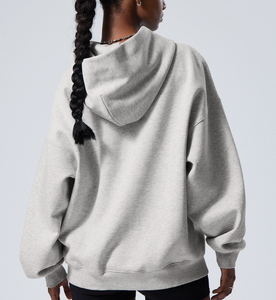 Sweat-shirt décontracté coupe-vent en coton 100% à manches longues avec col roulé et poches, imprimé personnalisé pour femmes, léger pour l'hiver, fermeture éclair intégrale - Product Image 6