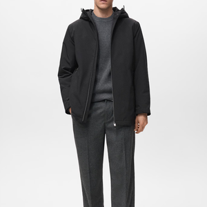 Chaqueta deportiva cortavientos de otoño curtida de lona de calle a cuadros delgada transpirable - Product Image 2