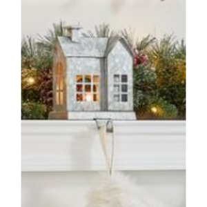 Porte-bas de maison galvanisé de qualité exclusive Design standard Décoration intérieure de Noël Porte-bas Cintre - Product Image 4