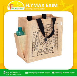 Sacs à provisions en tissu de jute naturel 100% faits à la main à la mode et respectueux de la terre avec logo personnalisé en vente! - Product Image 6