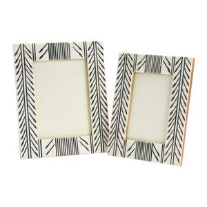Mother <b>Pearl</b> Vintage Style Handcrafted Customizable for <b>Photo</b> <b>Frame</b> with Inlay Design for Living Room Bedroom Office Decor - Product Image 1