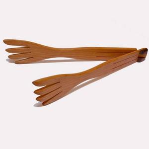 Factory Sale Kitchenware Accessories Salad Spoon Fork Set Server Wood Spoon Vegetable Tools From Indian Handcrafted Accessories - Product Image 4