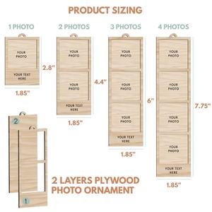 ชุดกรอบหน่วยความจำไม้ขนาดกะทัดรัดพร้อมสายแขวนของขวัญวาเลนไทน์ปรับแต่งได้สำหรับคนที่คุณรัก - Product Image 6